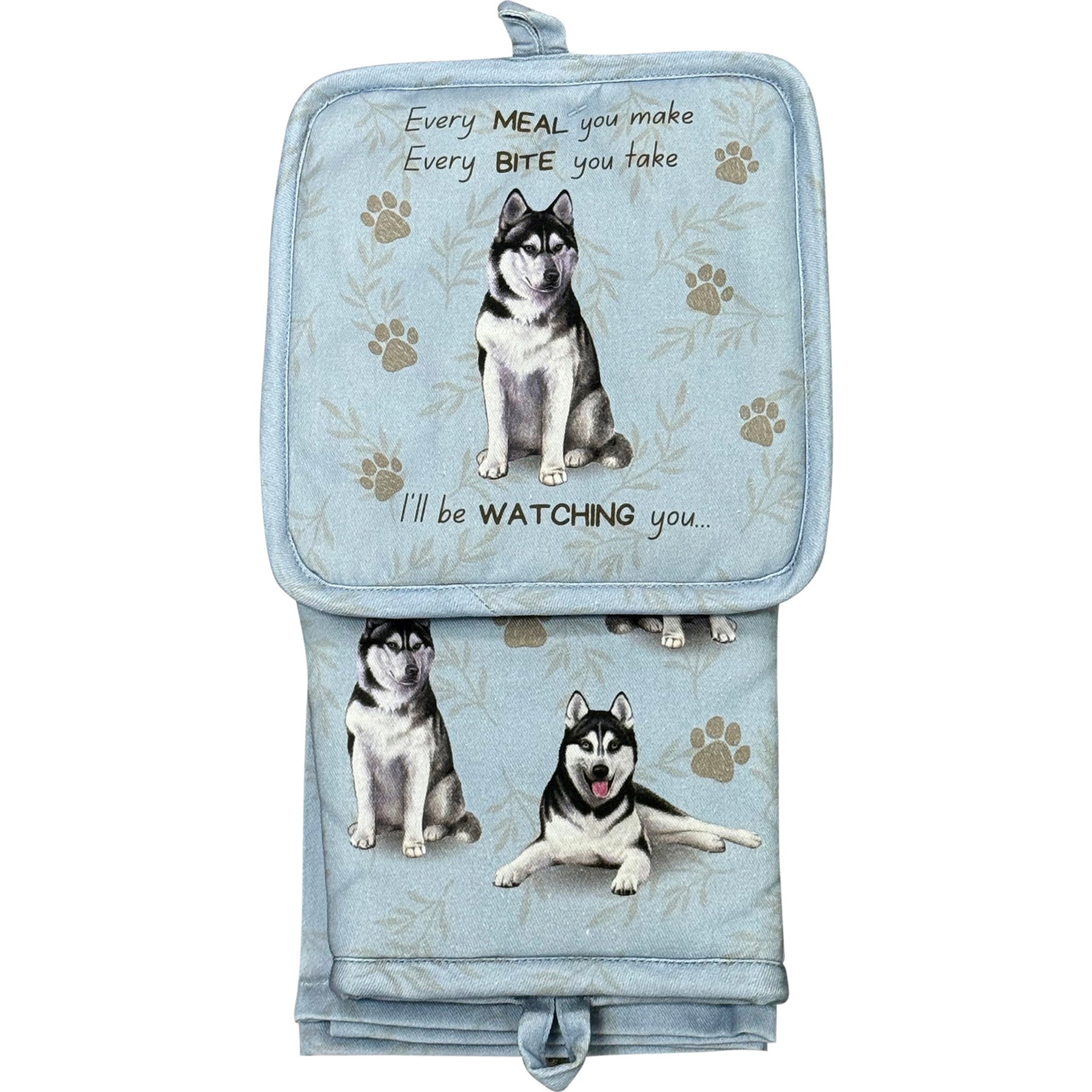 E&S PETS Siberian Husky 3-Piece Cooking Set