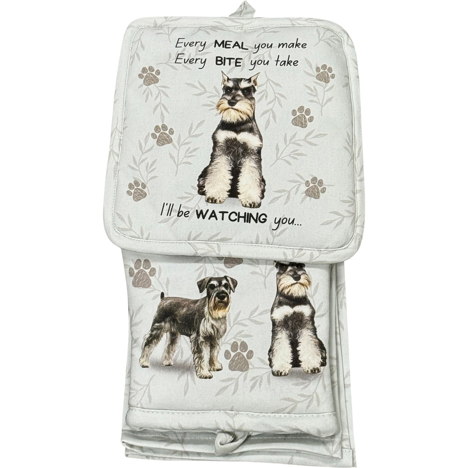 E&S PETS Schnauzer 3-Piece Cooking Set