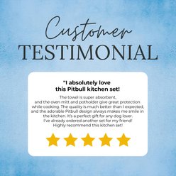 E&S PETS Pug 3-Piece Cooking Set slide 2 of 5