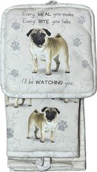 E&S PETS Pug 3-Piece Cooking Set