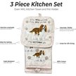 E&S PETS King Charles Cavalier 3-Piece Cooking Set