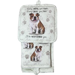 E&S PETS Bulldog 3-Piece Cooking Set