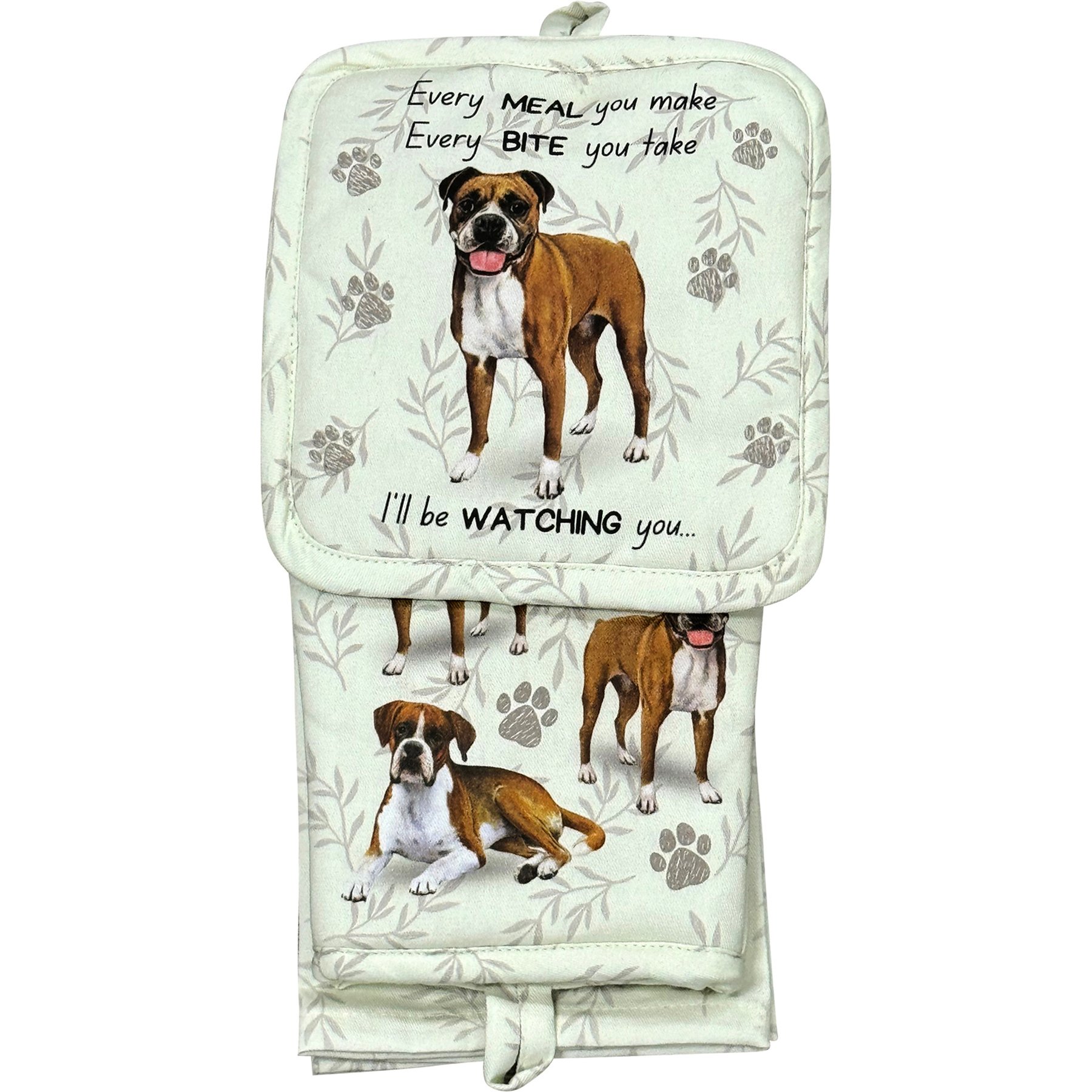 E&S PETS Boxer 3-Piece Cooking Set