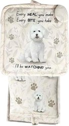 E&S PETS Bichon Frise 3-Piece Cooking Set