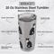 Show in main carousel: E&S PETS Black & White Cat Lovers Insulated Stainless Steel Travel Mug, 20-oz, Gray slide 2 of 5