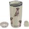 Show in main carousel: E&S PETS German Shorthaired Pointer Lovers Insulated Stainless Steel Travel Mug, 20-oz, Green slide 4 of 5