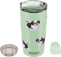 E&S PETS Shih Tzu Lovers Insulated Stainless Steel Travel Mug, 20-oz, Red slide 2 of 5