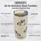 Show in main carousel: E&S PETS Australian Shepherd Lovers Insulated Stainless Steel Travel Mug, 20-oz, Cream slide 2 of 5