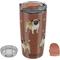 Show in main carousel: E&S PETS Pug Lovers Insulated Stainless Steel Travel Mug, 20-oz, Brown slide 4 of 5