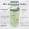 Show in main carousel: E&S PETS Pomeranian Lovers Insulated Stainless Steel Travel Mug, 20-oz, Teal slide 2 of 5