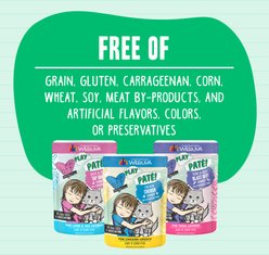 BFF Play Pate Lovers Beef & Tuna Ta Da Wet Cat Food, 3-oz pouch, pack of 12 slide 2 of 8