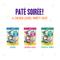 Show in main carousel: BFF Paté Lovers, Aw Yeah! Paté Soiree! Variety Pack Grain-Free Wet Cat Food, 2.8-oz pouch, case of 12 slide 4 of 11