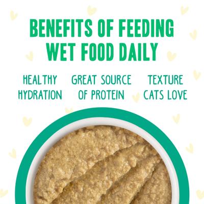 Show full view: BFF Play Pate Lovers Chicken & Turkey Tiptoe Wet Cat Food, 3-oz pouch, pack of 12 slide 7 of 13
