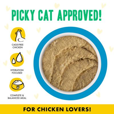 Show full view: BFF Play Pate Lovers Chicken Cherish Wet Cat Food, 3-oz pouch, pack of 12 slide 5 of 13