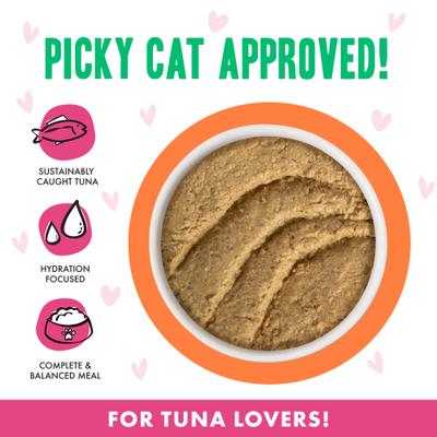 Show full view: BFF Play Pate Lovers Tuna & Salmon Shhh Wet Cat Food, 3-oz pouch, pack of 12 slide 5 of 13