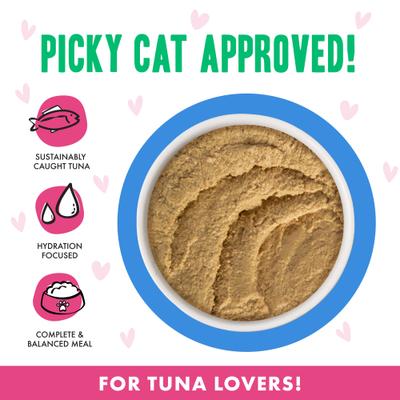 Show full view: BFF Play Pate Lovers Tuna & Chicken Chill Out Wet Cat Food, 3-oz pouch, pack of 12 slide 5 of 13
