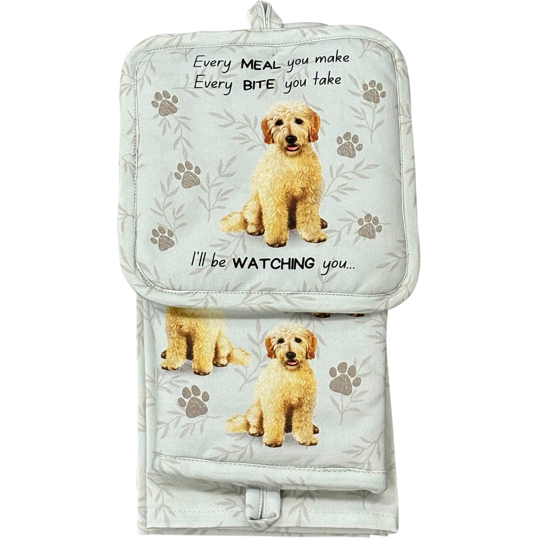 E&S PETS Goldendoodle 3-Piece Cooking Set