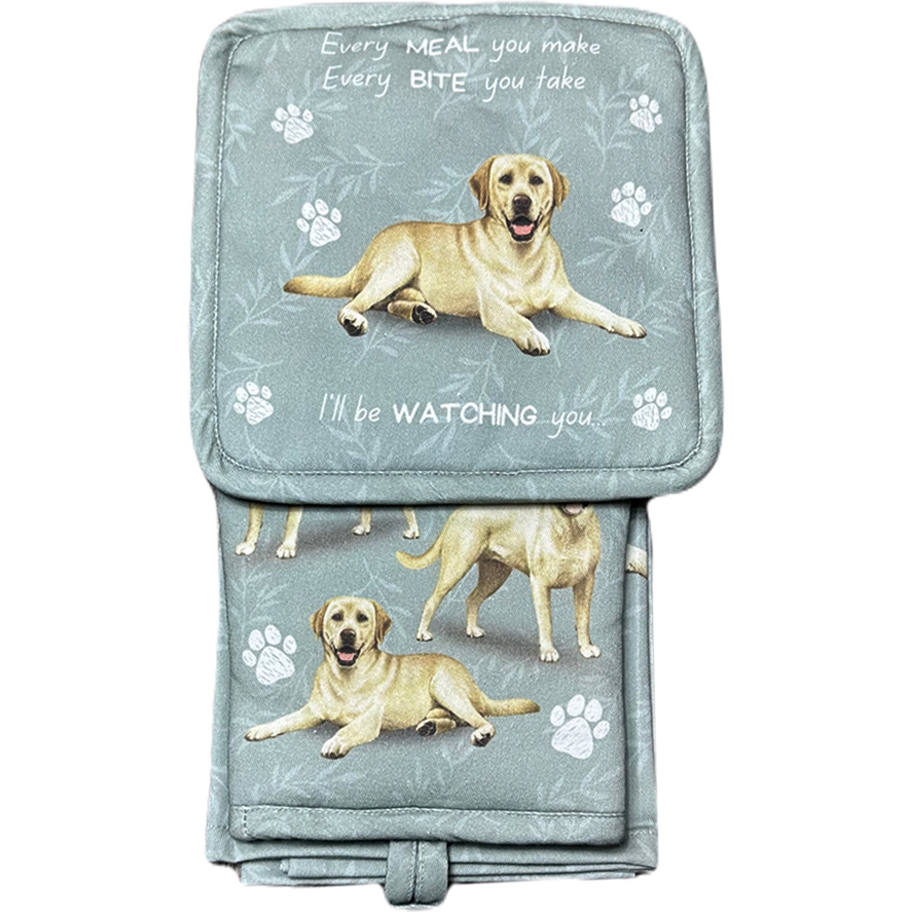 E&S PETS Yellow Lab 3-Piece Cooking Set