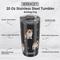 Show in main carousel: E&S PETS Bulldog Lovers Insulated Stainless Steel Travel Mug, 20-oz, Black slide 2 of 5