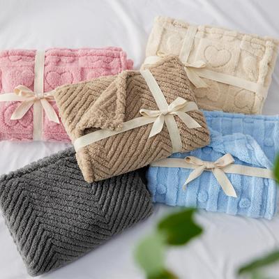 Show full view: Bedsure Washable Fleece Dog & Cat Blanket, Pink Heart, Large slide 5 of 10