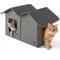 Show in main carousel: Bedsure Outdoor Extra Wide Unheated Cat House, Grey, 22.5x12.5x13.25inches slide 1 of 10
