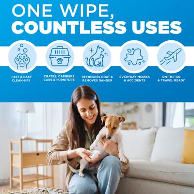 Show full view: POOPH Pet Odor Eliminating Wipes, 50 count slide 4 of 11