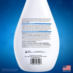POOPH Cat & Dog Odor & Stain Eliminator, 32-fl oz bottle