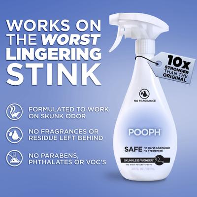 Show full view: POOPH Skunk Odor Eliminator, 20-fl oz bottle slide 2 of 9