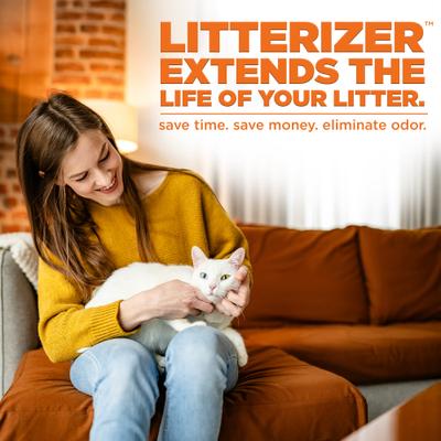 Show full view: POOPH Kitty Litterizer Litter Box Saver Cat Deodorizer, 16-fl oz bottle slide 5 of 10