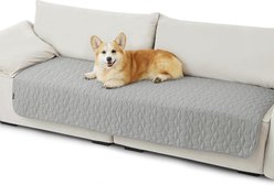 Bedsure Waterproof Couch Cover Dog & Cat Blanket, Titanium Grey, Medium