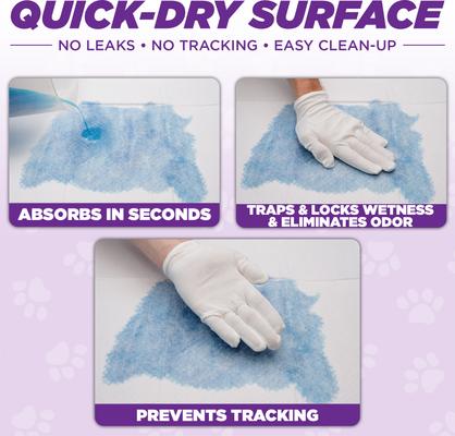 Show full view: POOPH Unscented Dog Potty Pads, 24 x 24-in, 50 count slide 3 of 9