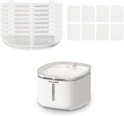 PawsPik NOVA-01 Wireless Rechargeable Dog & Cat Water Fountain Replacement Filters, 8 count