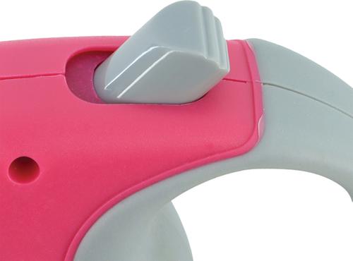 Show full view: Power Walker Retractable Dog Leash, Pink, 12-ft long, 5/16-in wide, X-Small slide 7 of 9