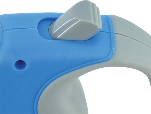 Show full view: Power Walker Retractable Dog Leash, Blue, 12-ft long, 5/16-in wide, X-Small slide 7 of 8