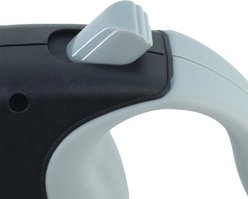 Power Walker Retractable Dog Leash, Black, 12-ft long, 5/16-in wide, X-Small slide 2 of 8