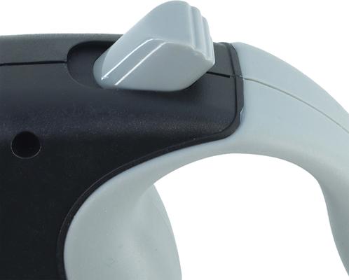 Show full view: Power Walker Retractable Dog Leash, Black, 12-ft long, 5/16-in wide, X-Small slide 7 of 9