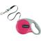 Show in main carousel: Power Walker Retractable Dog Leash, Pink, 16-ft long, 1/4-in wide, Small slide 1 of 10