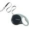 Show in main carousel: Power Walker Retractable Dog Leash, Black, 16-ft long, 3/8-in wide, Medium slide 1 of 10