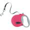 Show in main carousel: Power Walker Retractable Dog Leash, Pink, 12-ft long, 5/16-in wide, X-Small slide 1 of 9