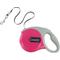 Show in main carousel: Power Walker Retractable Dog Leash, Pink, 16-ft long, 1/2-in wide, Large slide 1 of 10