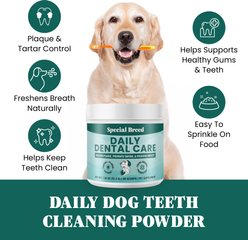Special Breed Daily Dental Care Powdered Dog Dental Supplement, 1.85-oz jar slide 2 of 7