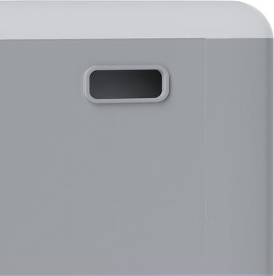 Show full view: Wooflex Enclosed Cat Litter Box with Lid Cover & Litter Scoop, Large: 20 x 15 x 15-in slide 9 of 9