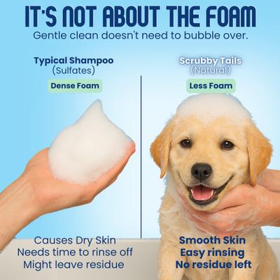 Show full view: Scrubby Tails Natural Oatmeal Lavender Scented Itchy Skin Relief Dog Shampoo, 16-fl oz bottle slide 3 of 8