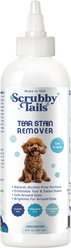 Scrubby Tails Natural Alcohol-Free Dog Tear Stain Remover, 8-oz bottle