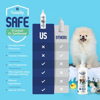 Show full view: Scrubby Tails Alcohol-Free Ear Cleaner Solution for Dogs & Cats, Unscented, 8-fl oz bottle slide 4 of 6