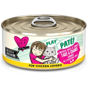 BFF Play Pate Lovers Chicken, Duck & Turkey Take a Chance Wet Cat