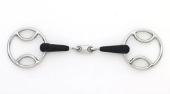 Centaur Oval Link Loop Ring Gag Horse Bit, 5 1/4