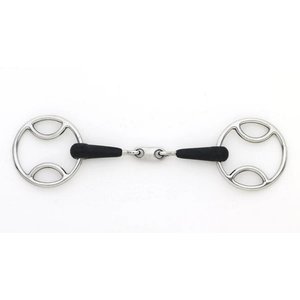 Centaur Oval Link Loop Ring Gag Horse Bit, 5 1/4