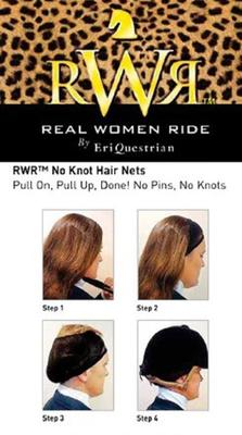 Show full view: RWR No Knot Horse Riding Hair Net, Blonde slide 2 of 2
