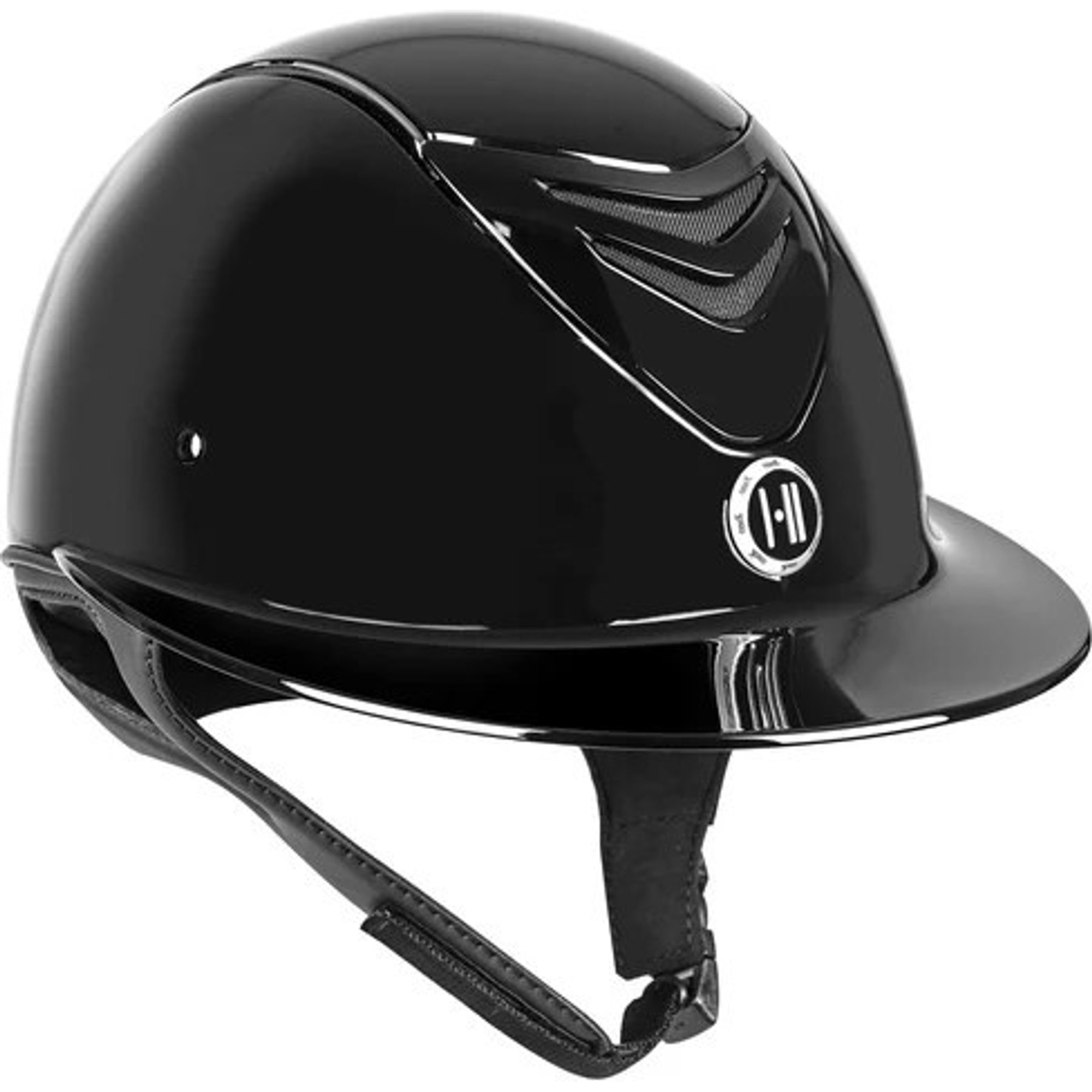ONEK Avance MIPS CCS Horse Riding Helmet, Black Gloss, X-Large
